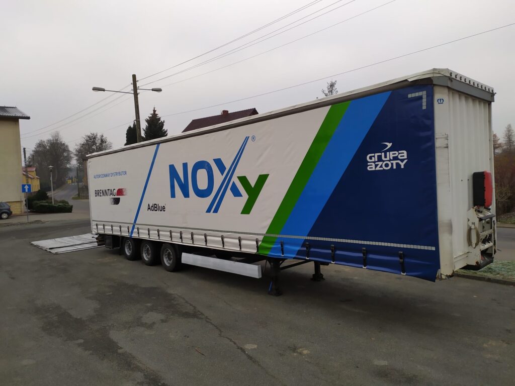 Nadruk na plandekach
